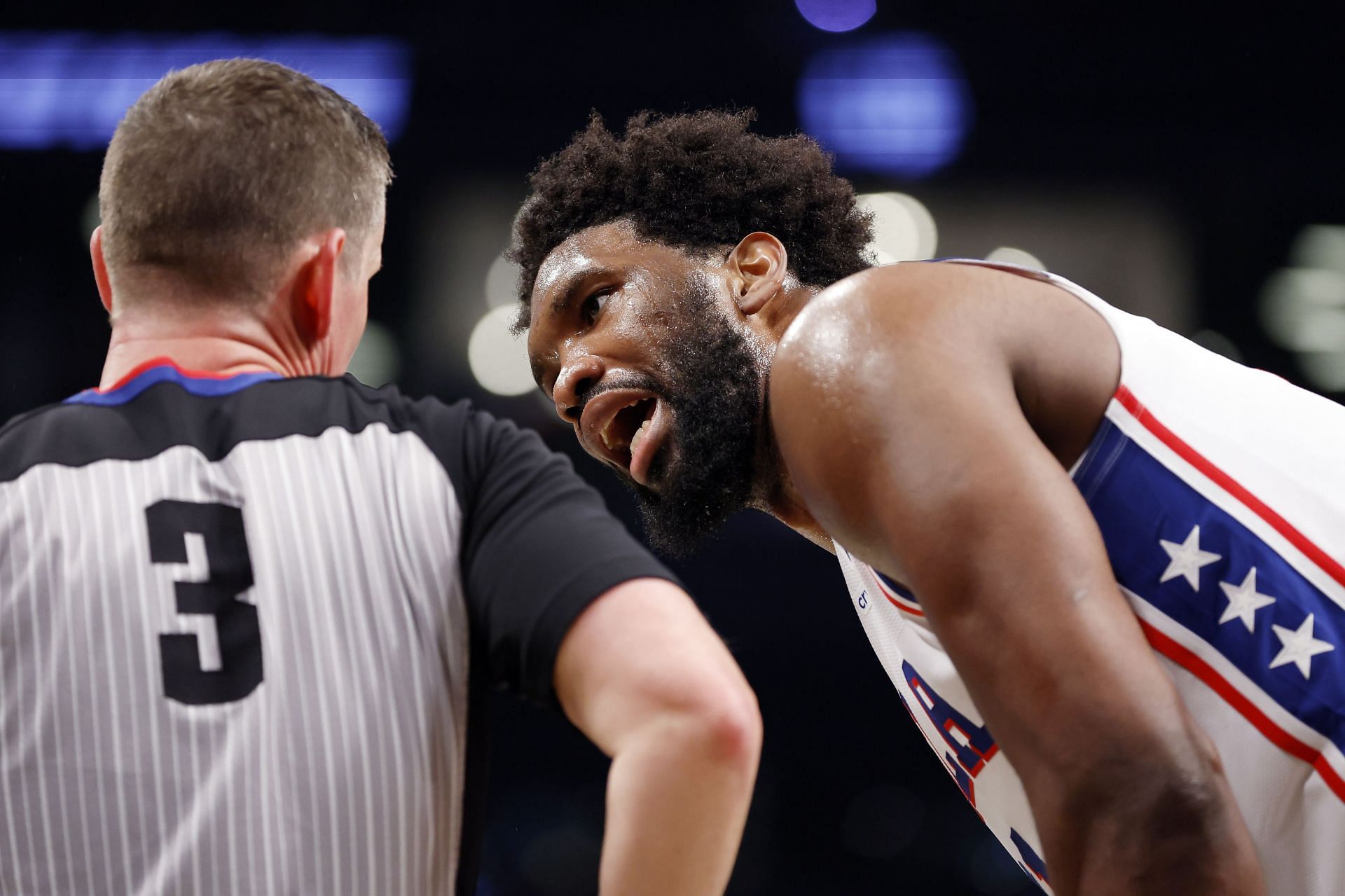 Joel Embiid will miss Game 4 on Saturday due to a sprained right knee.