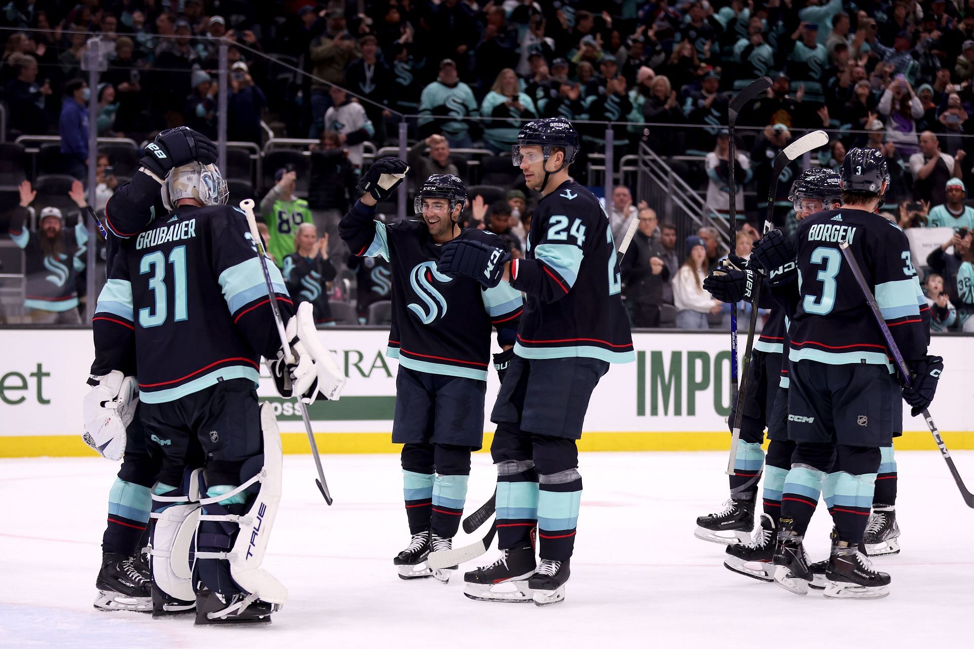 Seattle Kraken on X: Where were you when the #SeaKraken clinched their  first-ever playoff berth?! Send us vids of your celly, fav chants or even  your best @JohnForslund's “That's Kraken hockey baby!”