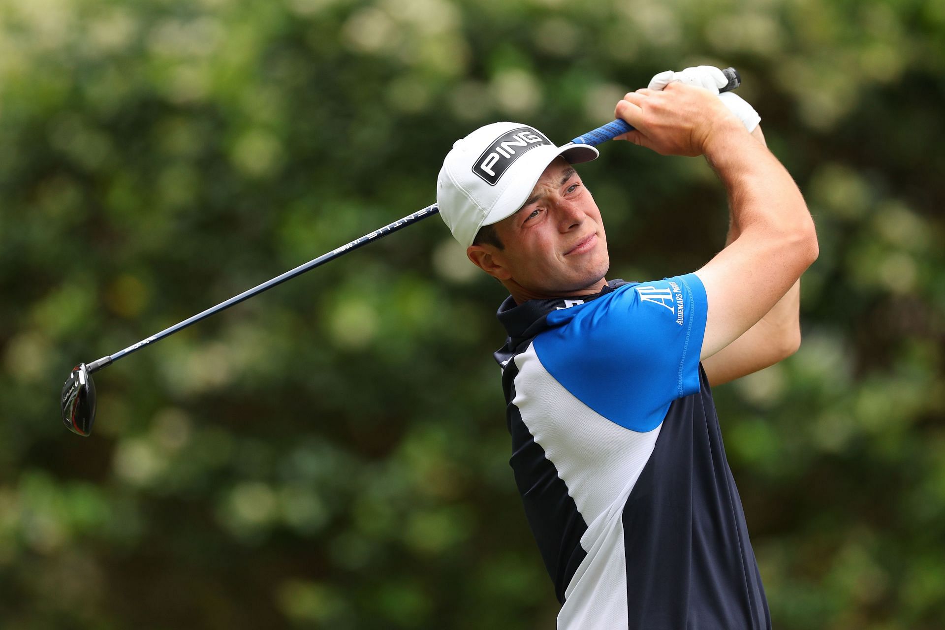 Viktor Hovland takes the lead at RBC Heritage after round 1