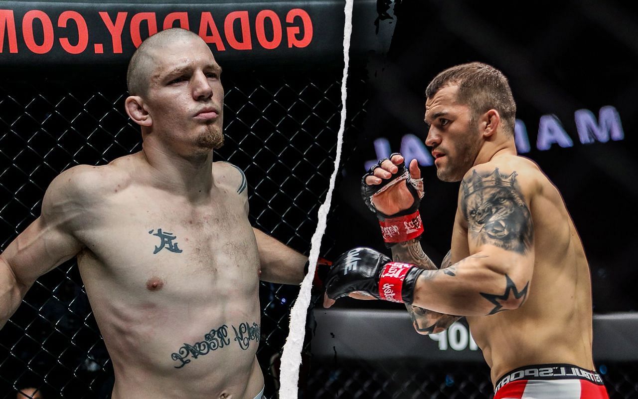 Zebaztian Kadestam (L) / Roberto Soldic (R) -- Photo by ONE Championship