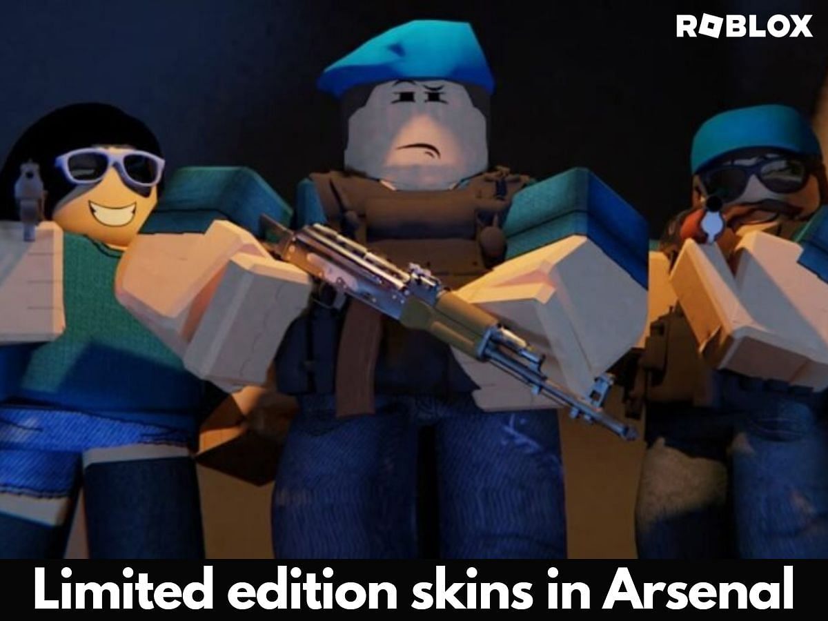 How To Get The Limited Edition Skins In Roblox Arsenal