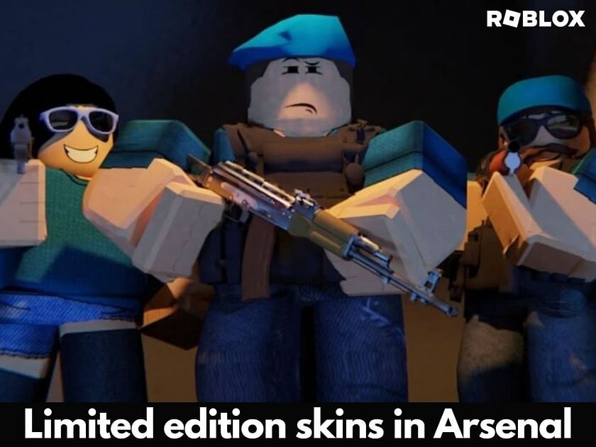 HOW TO GET THE RARE CREATOR SKIN IN ROBLOX ARSENAL.. 