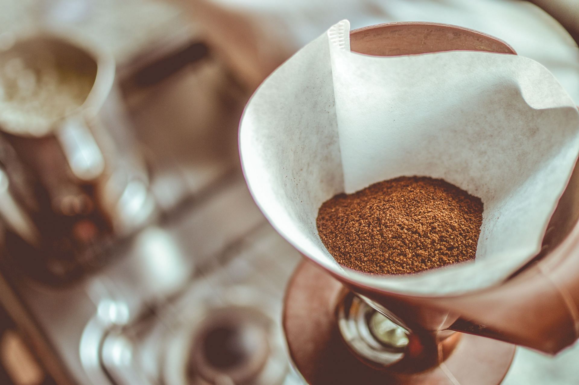 Benefits of coffee grounds (Image via Pexels)