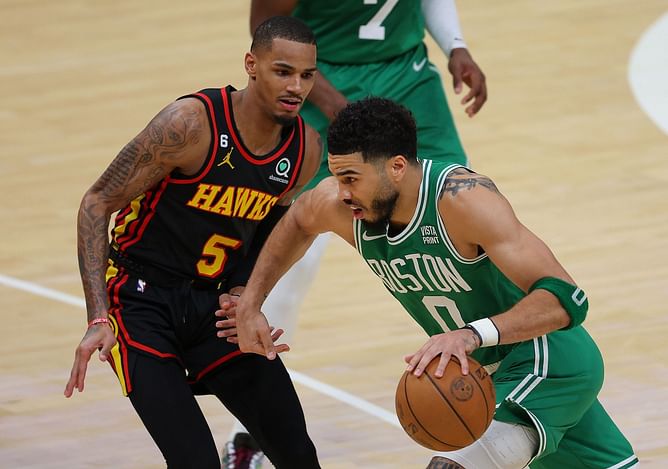 Dejounte Murray doesn't think he should have been suspended for flare up during Celtics-Hawks Game 4