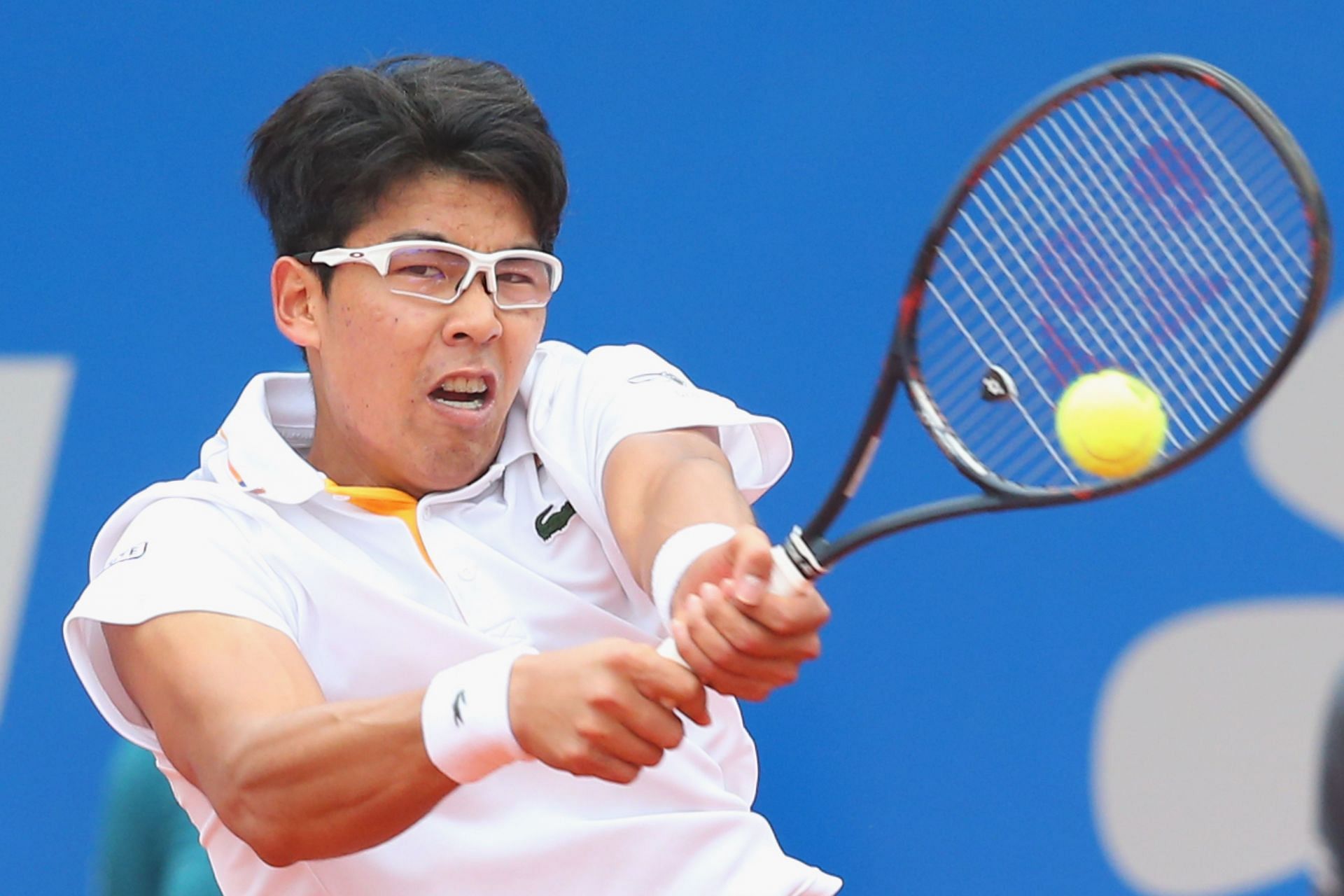 Hyeon Chung at the 2018 BMW Open