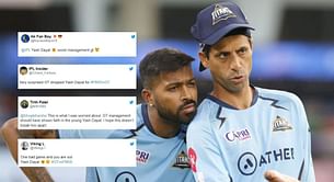 "Worst management" – Fans troll Gujarat Titans for dropping Yash Dayal from starting XI vs PBKS in IPL 2023