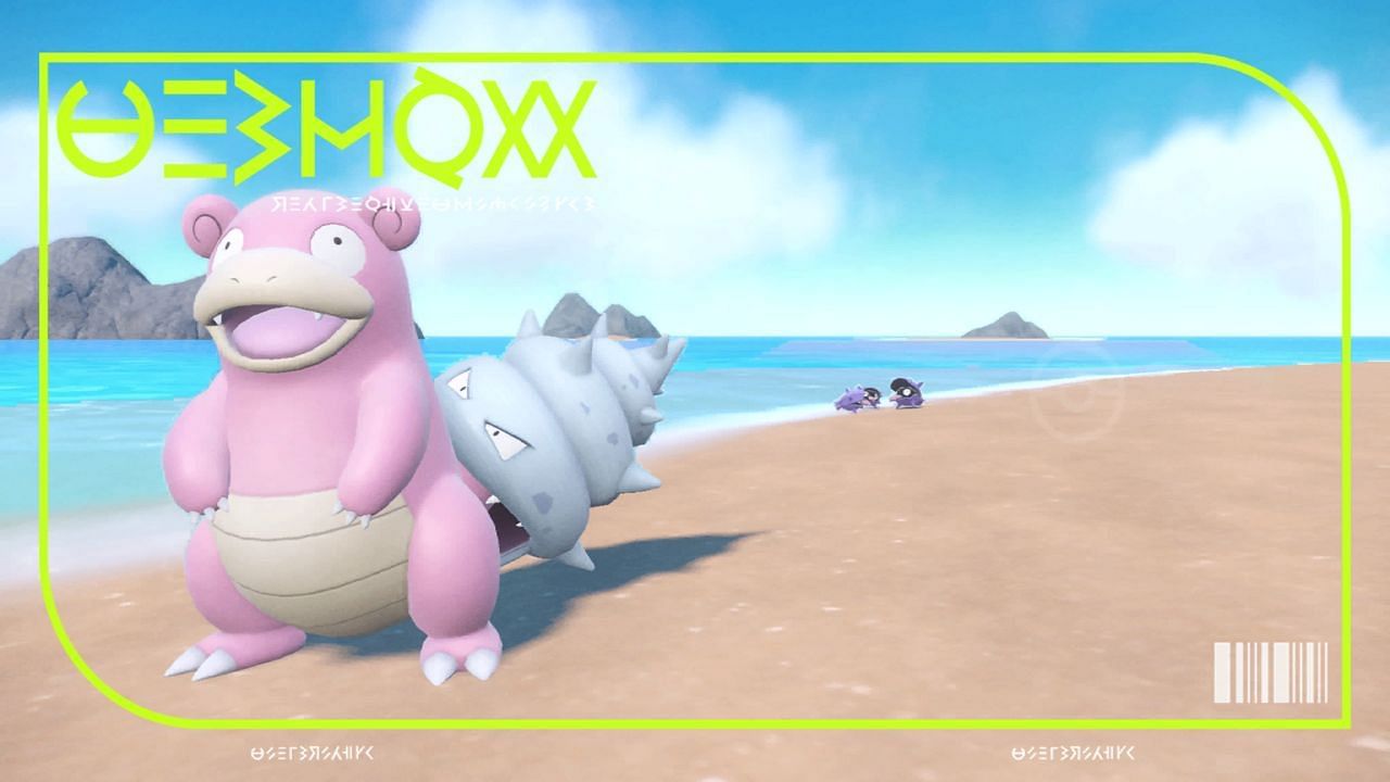 Slowbro&#039;s Pokedex picture in Pokemon Scarlet and Violet (Image via The Pokemon Company)