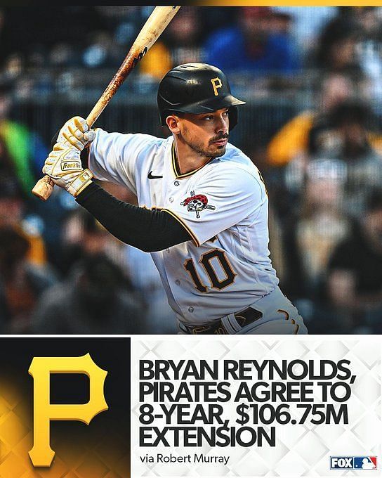 MLB Rumors: Bryan Reynolds, Pirates Agree to 8-Year, $106.75M