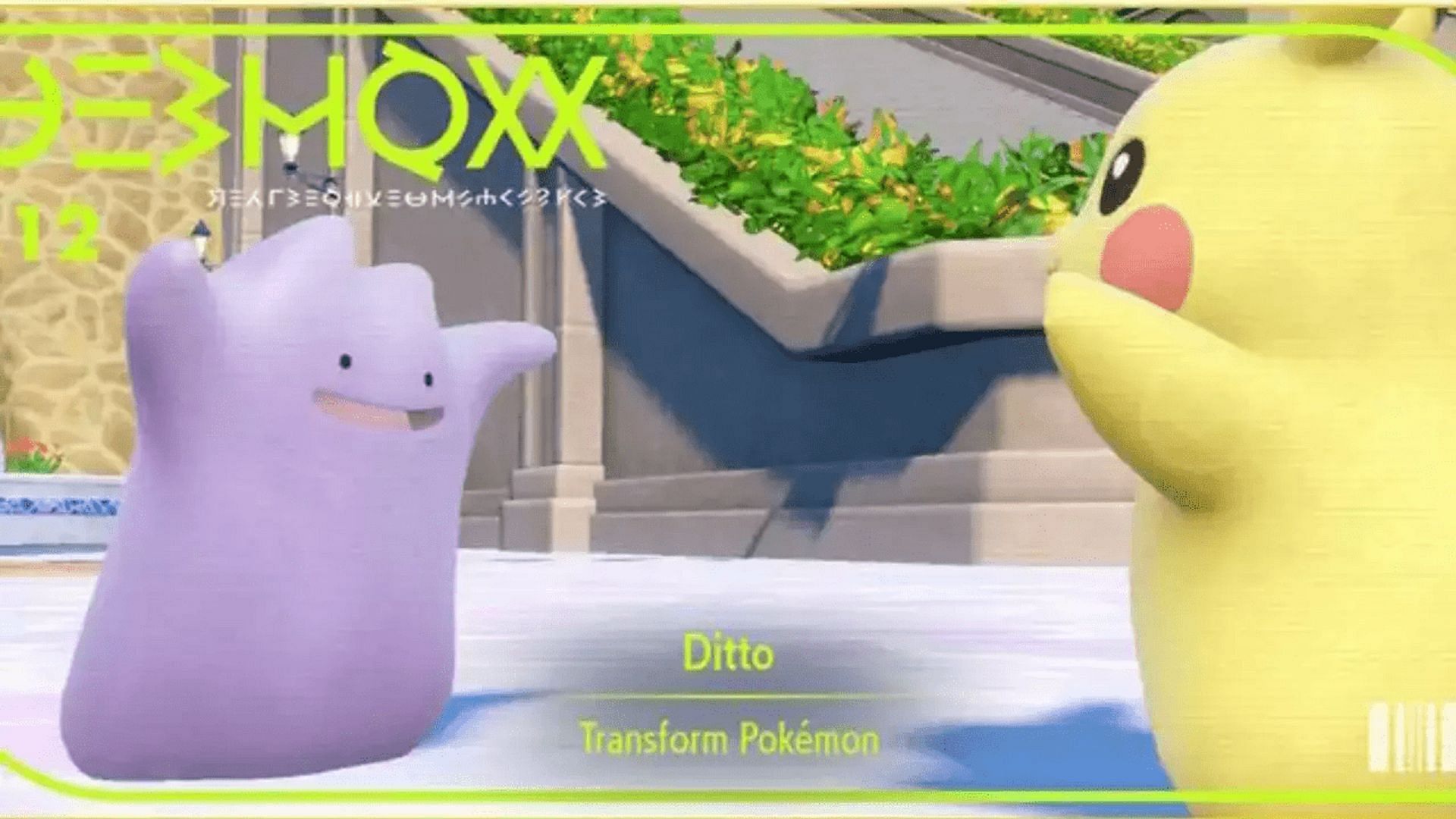 Ditto has the ability to transform into other Pokemon it is facing in battle.