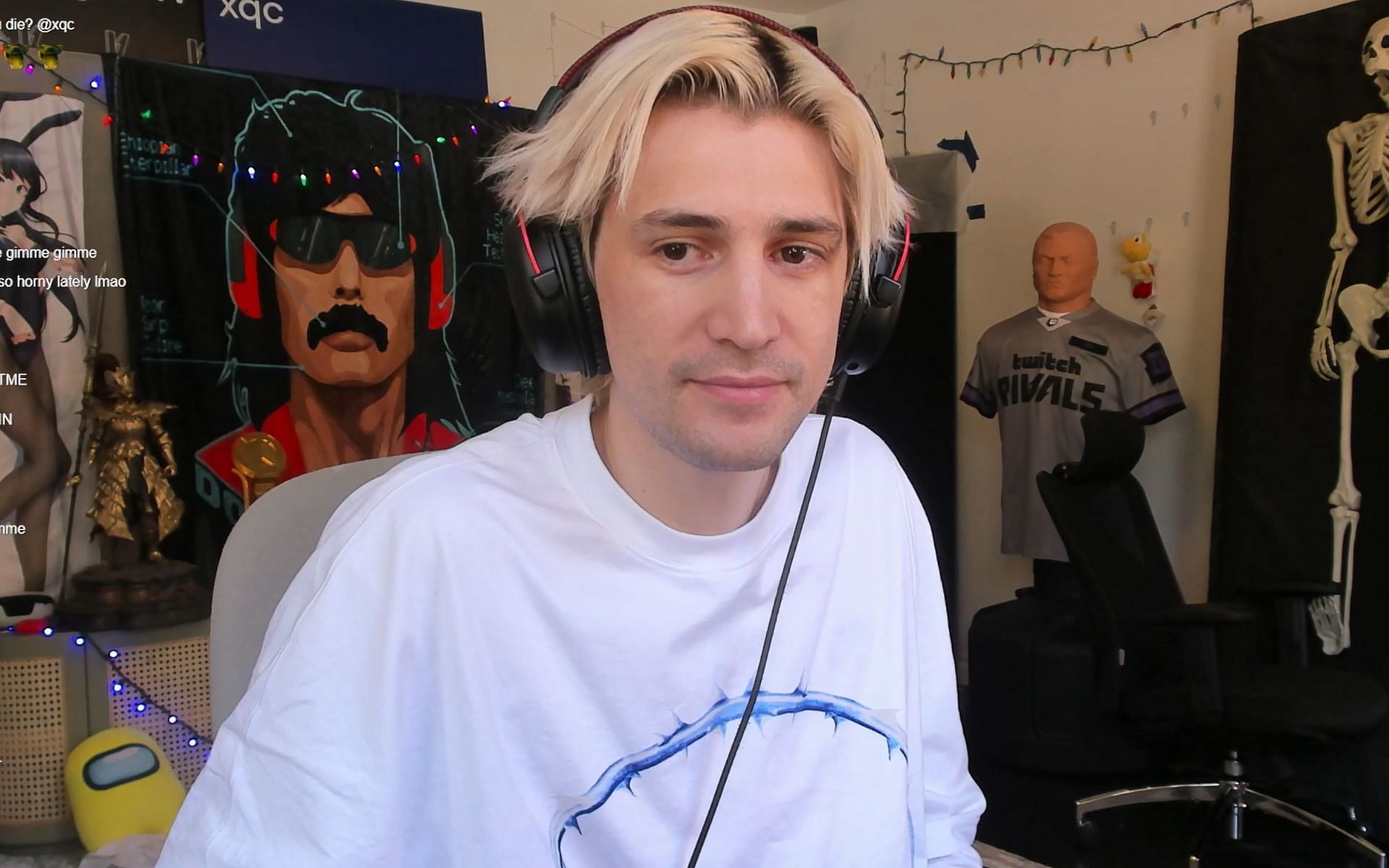 xQc garners attention after giving a hot take on a recent livestream (Image via xQc/Twitch)