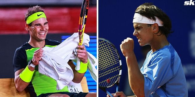 Rafael Nadal celebrates 20 years of his 1st ATP Challenger Tour title