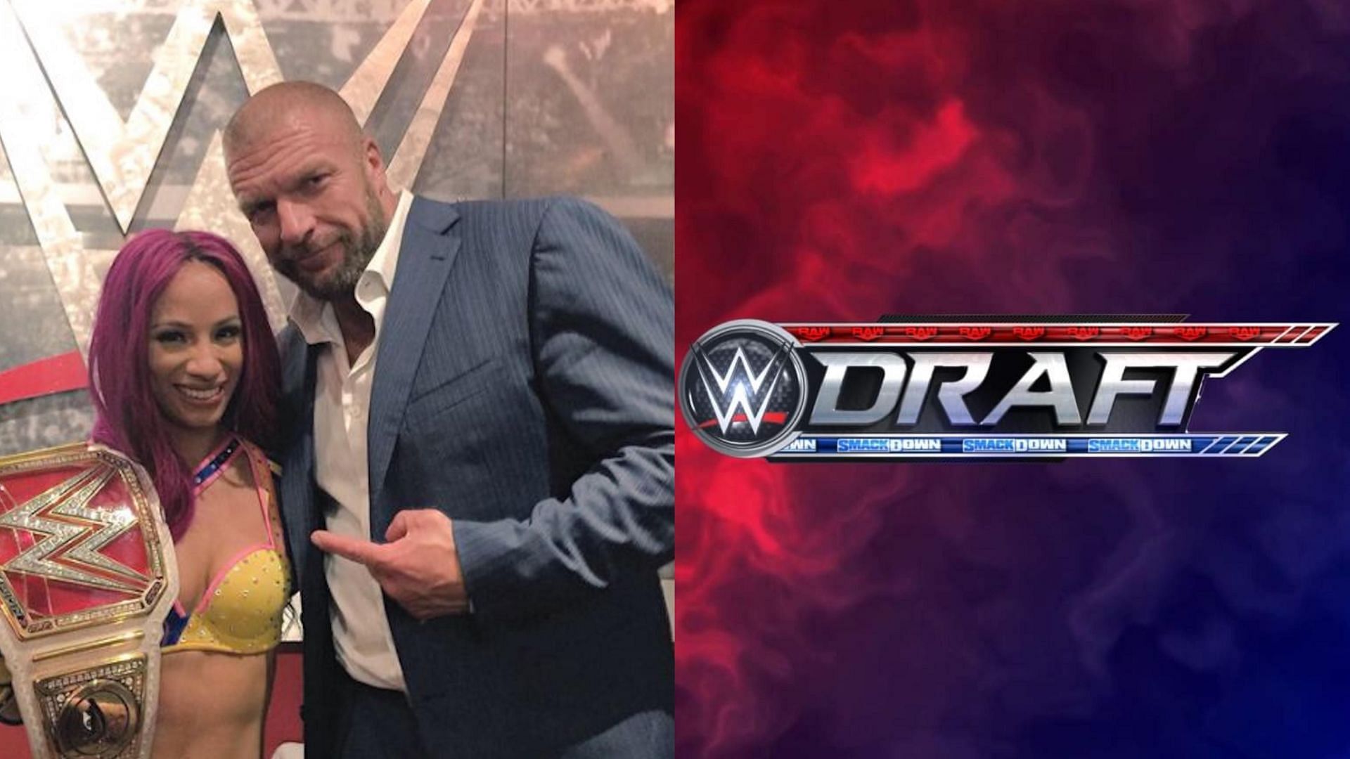 The WWE Draft begins this Friday on SmackDown.