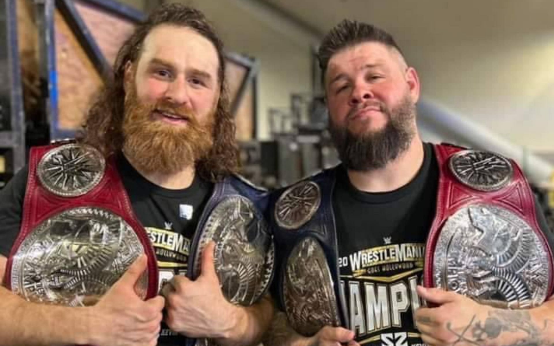 The new Undisputed Tag Team Champions of WWE
