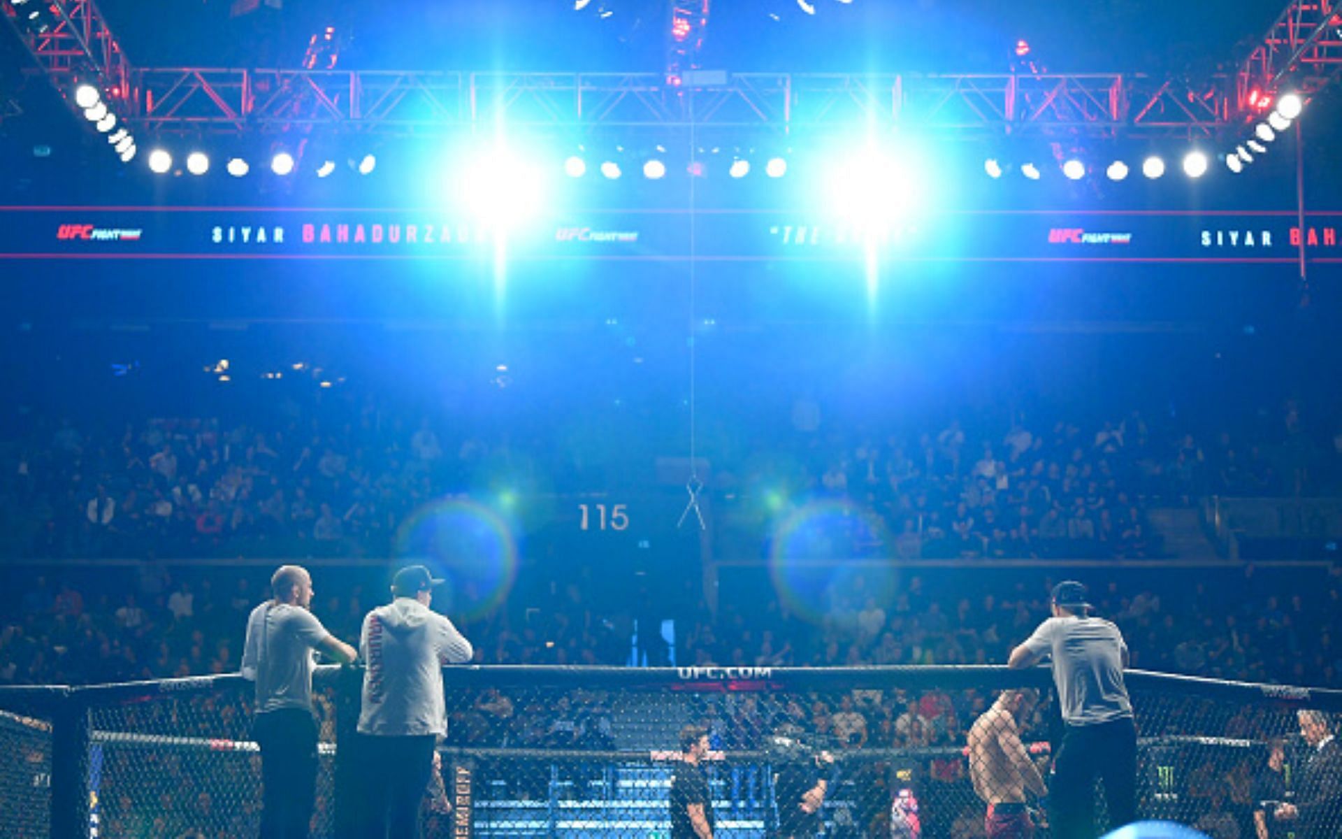 UFC octagon [Image courtesy: Getty]