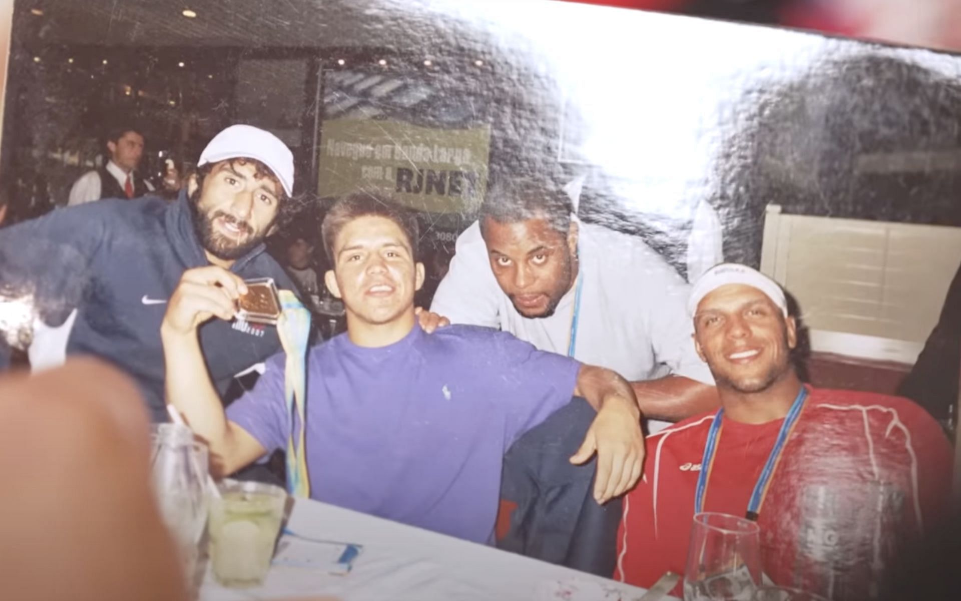 Cejudo and Cormier from their wrestling days (Image Courtesy - Henry Cejudo YouTube)