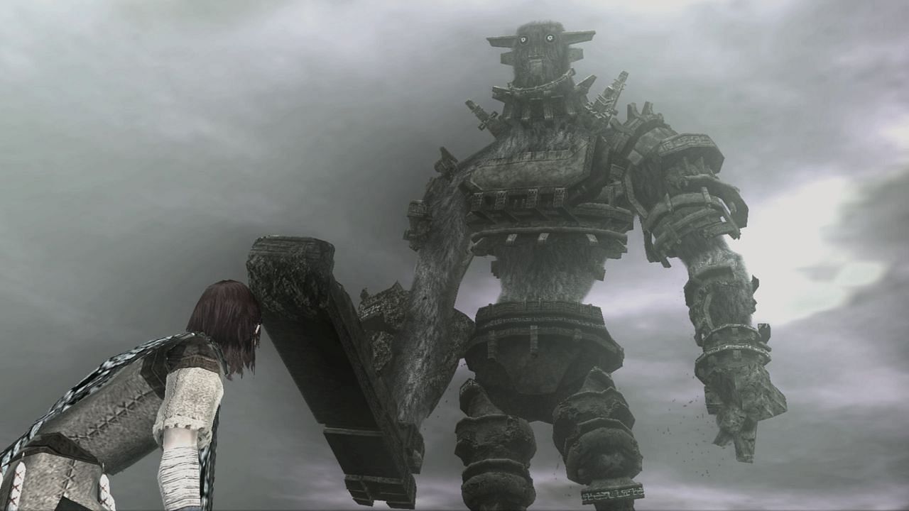 Shadow of the Colossus on PS2 (Image via Team Ico)