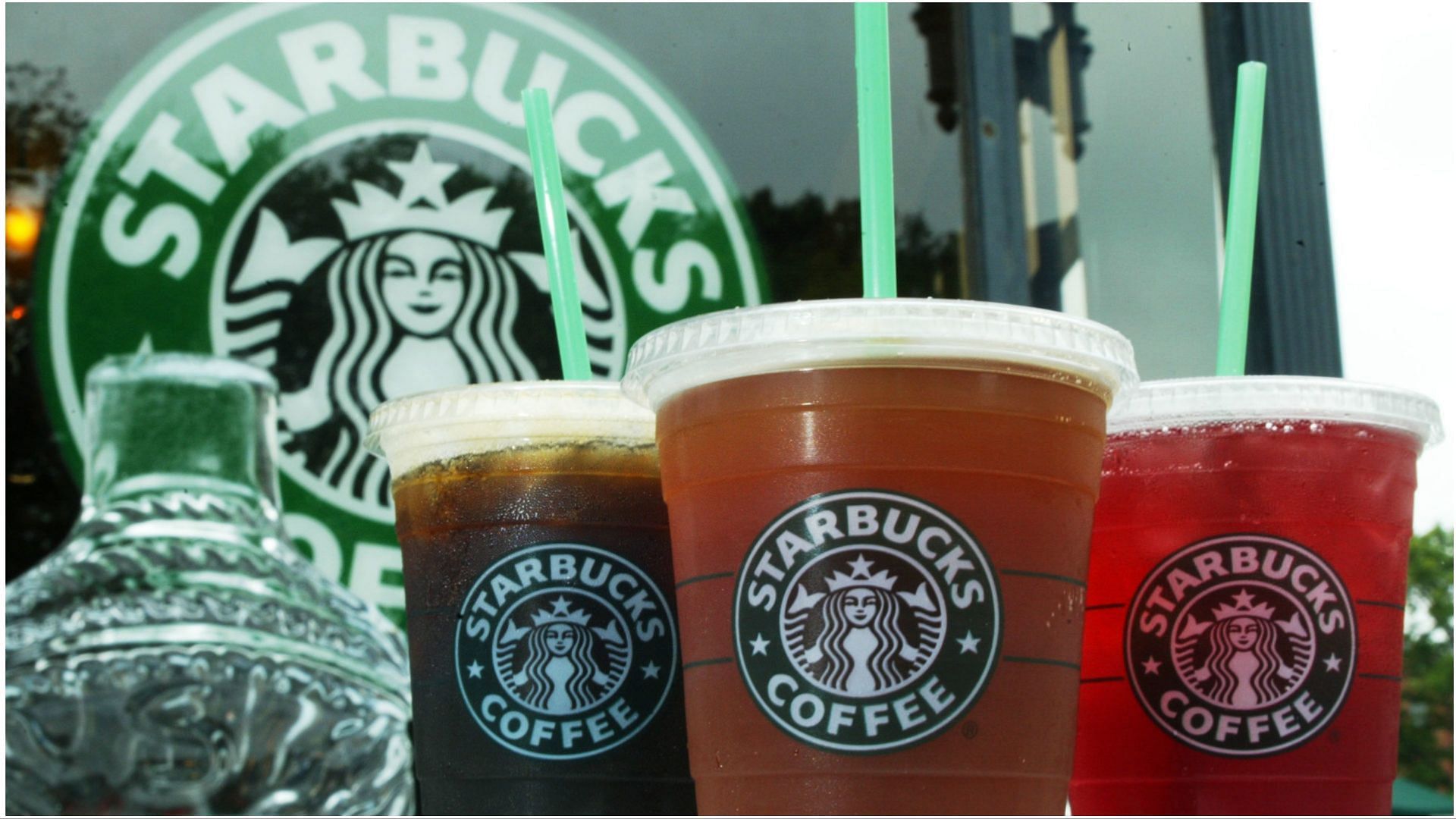 the leaked Starbucks Summer 2023 menu is slecualted to be available in stores across the country starting May 9 (Image via Alex Wong/Getty Images)