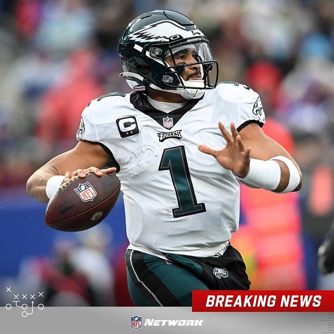 Jalen Hurts: Philadelphia Eagles quarterback agrees $255m extension making  him highest-paid player in NFL history, NFL News