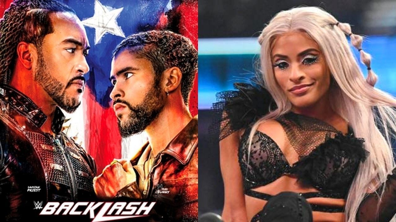 Zelina Vega, Damian Preist and Bad Bunny will be on Backlash