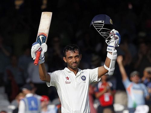 Ajinkya Rahane 103 vs England in 2014 Lord's Test. Image: Twitter