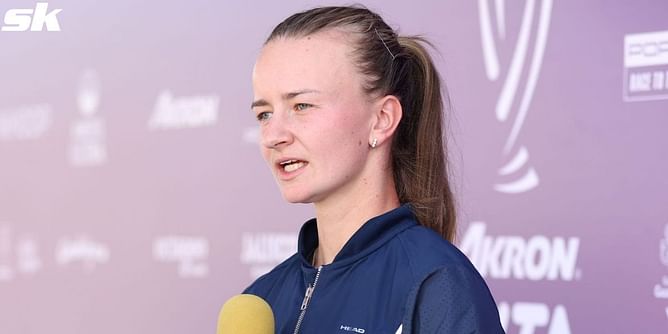 "Some Russians who create it" - Barbora Krejcikova on tension between Russian and Ukrainian players
