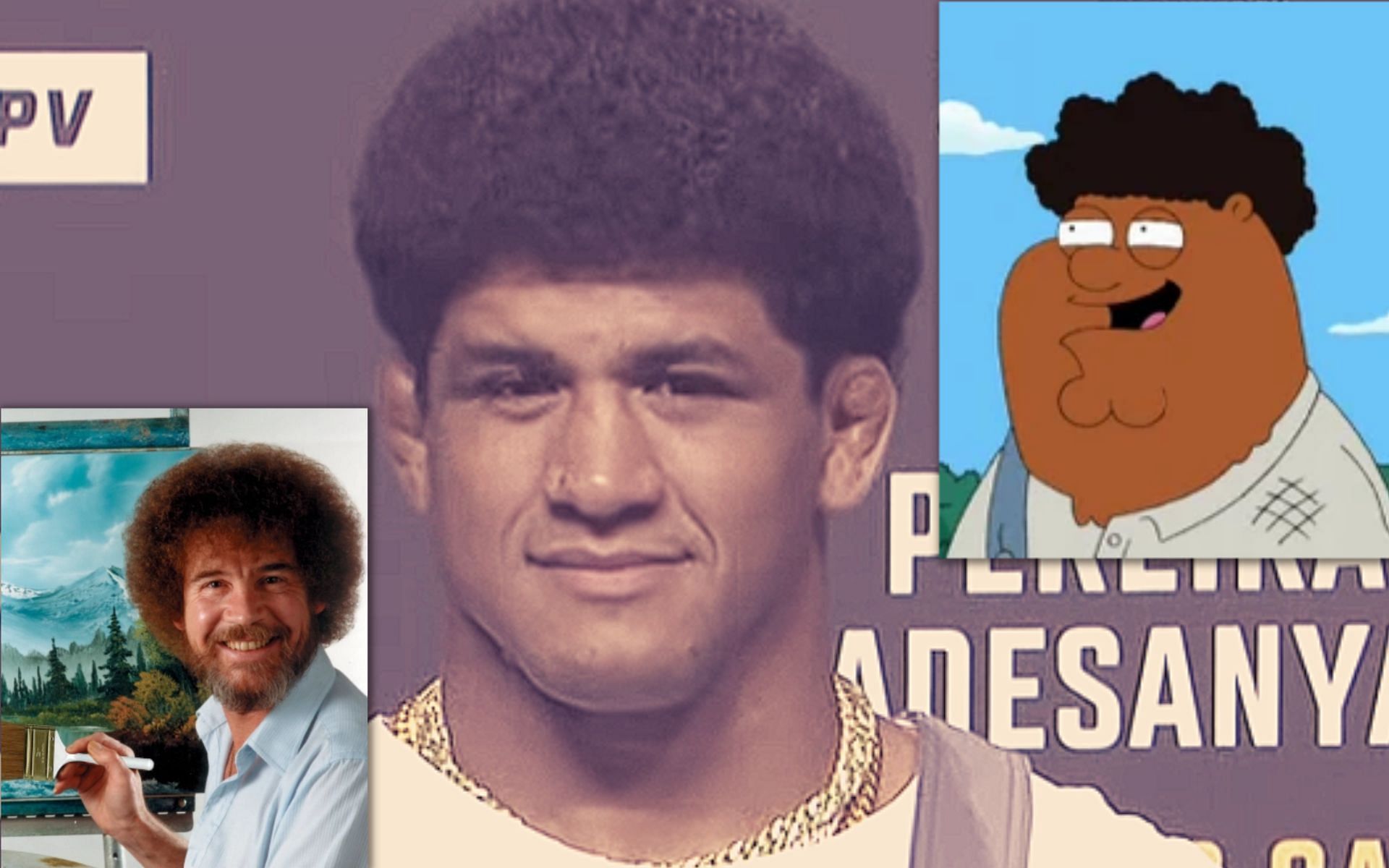 Gilbert Burns is sporting an afro for UFC 287 [Image courtesy: @Wikimedia Commons, @UFC on YouTube]