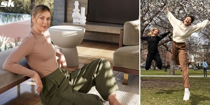 In pictures: Maria Sharapova explores the cultural scene in Boston