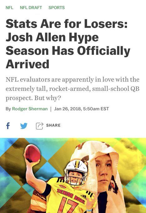 Josh Allen Hype Season Has Officially Arrived - The Ringer