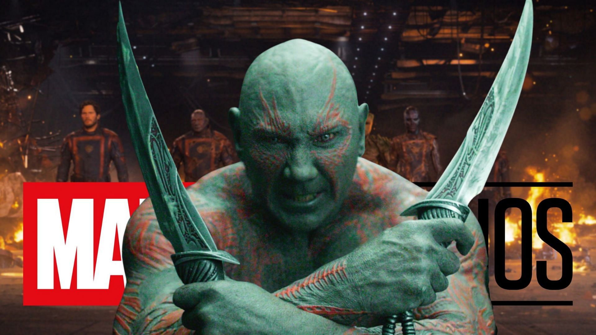 Drax star Dave Bautista teases fans with the possibility of thrilling MCU cameos in Guardians of the Galaxy Vol. 3 (Image via Sportskeeda)