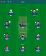 IPL Fantasy 2023 team suggested for the previous game