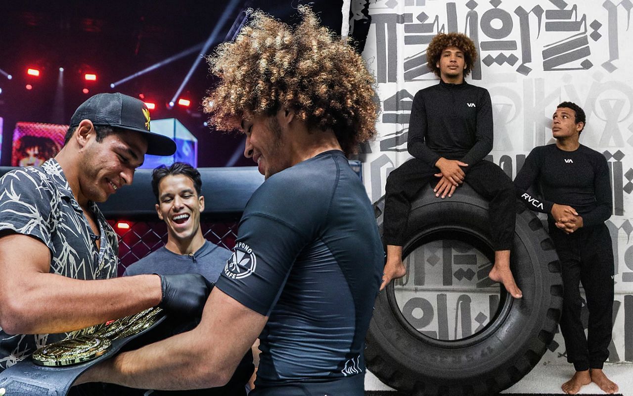 Twin brothers Tye and Kade Ruotolo -- Photo by ONE Championship 