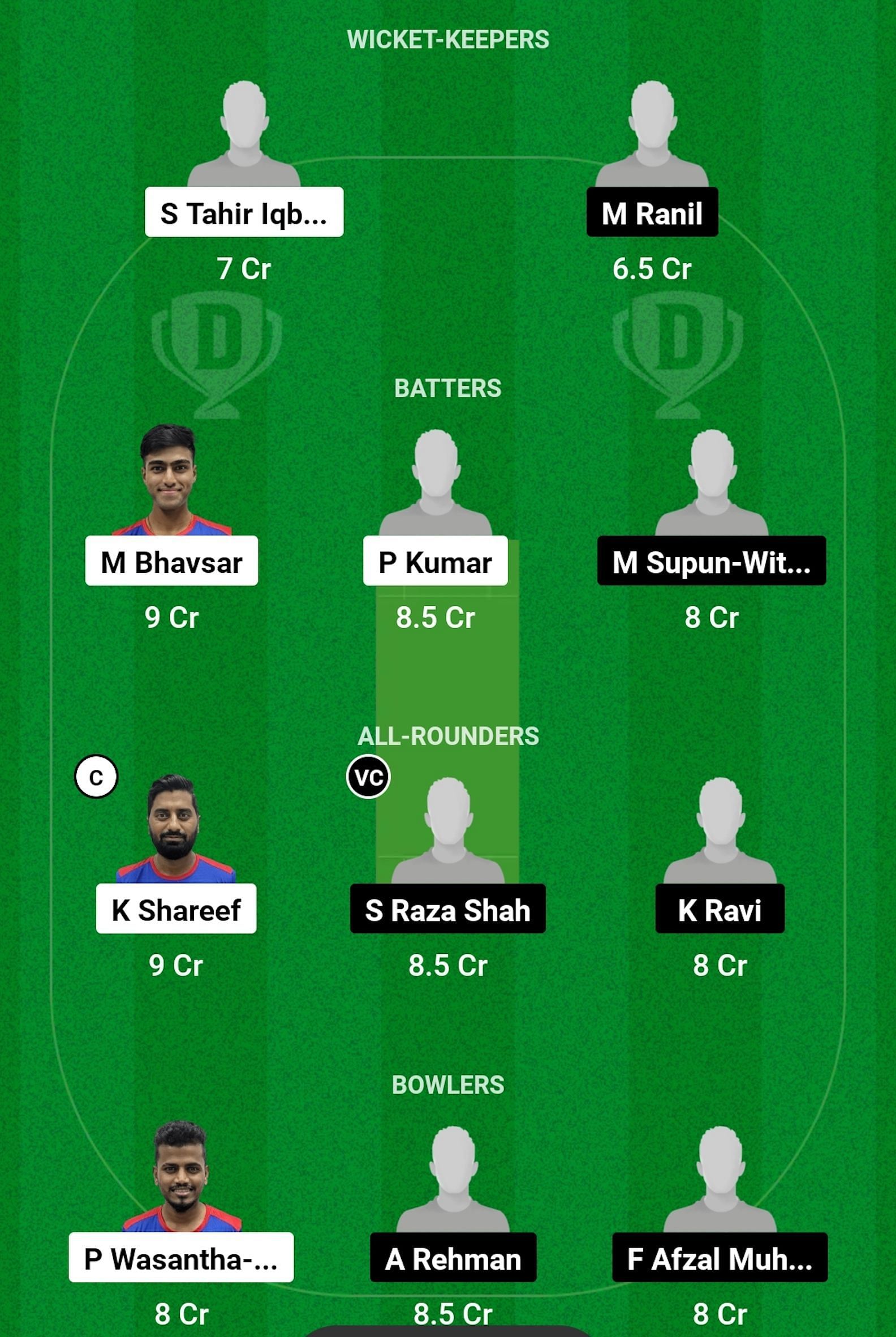 DR vs BEI Dream11 Prediction, Match 3, Head-to-head Team