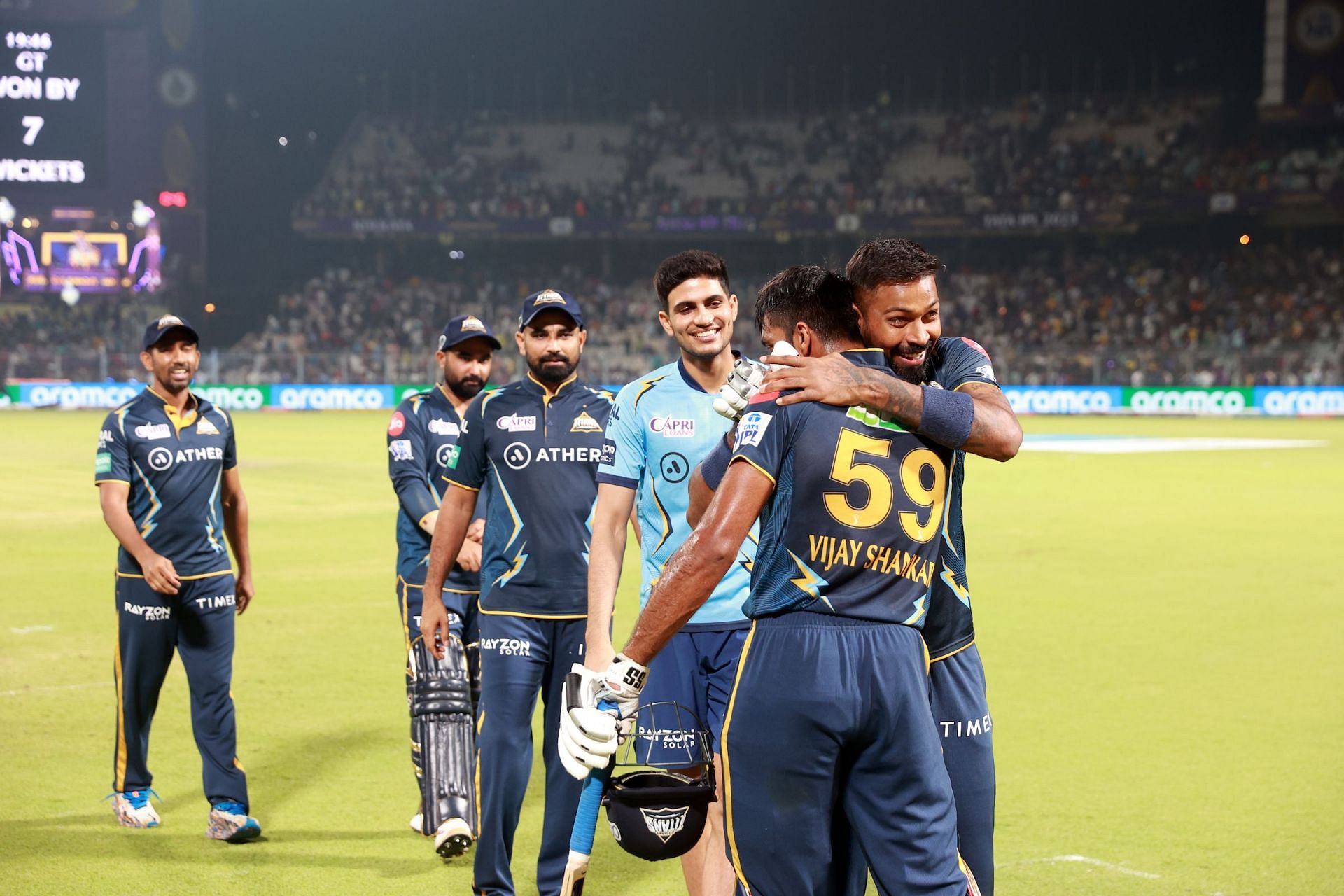 Gujarat Titans after their win [Image: IPL]