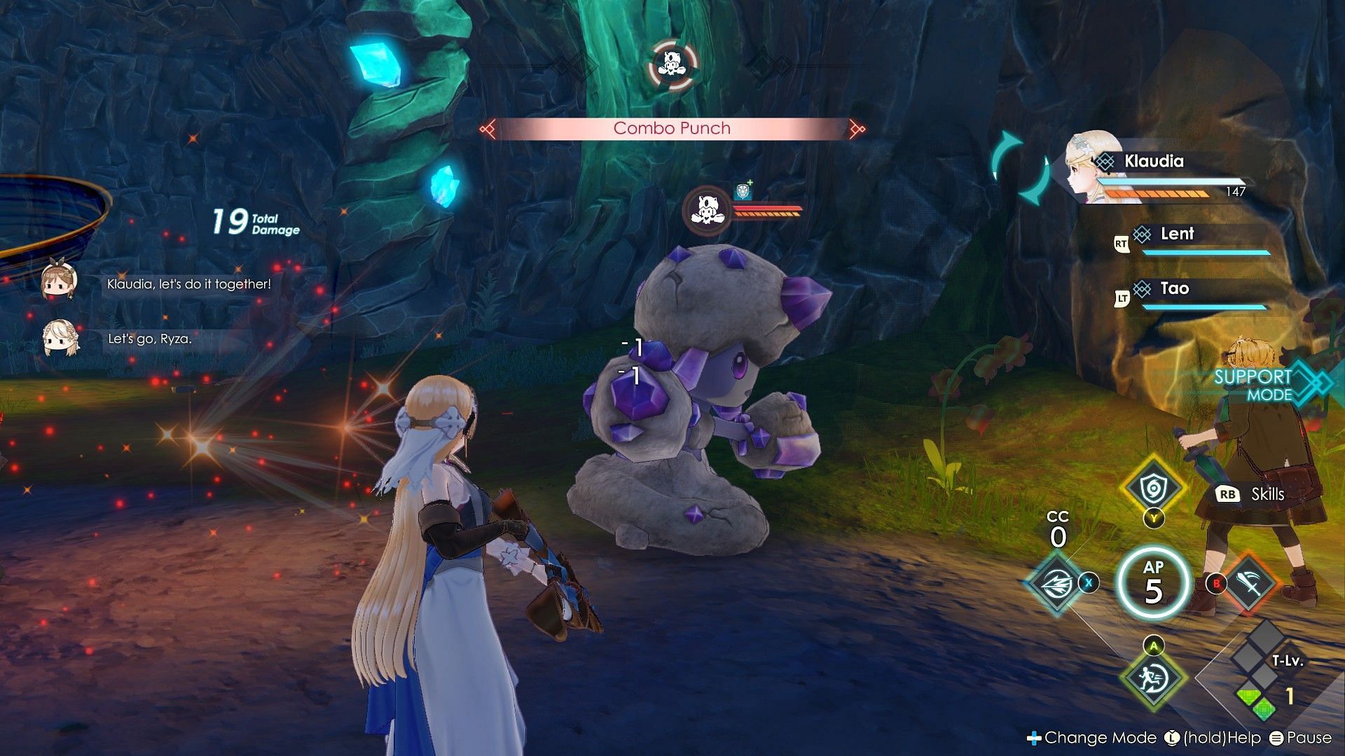 Enemies, both cute and terrifying, lurk around every corner (Screenshot from Atelier Ryza 3)