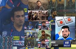 "Gambhir Bhai Aaj belt nikaalenge"- Top 10 funny memes after LSG chokes dramatically and loses against GT in IPL 2023