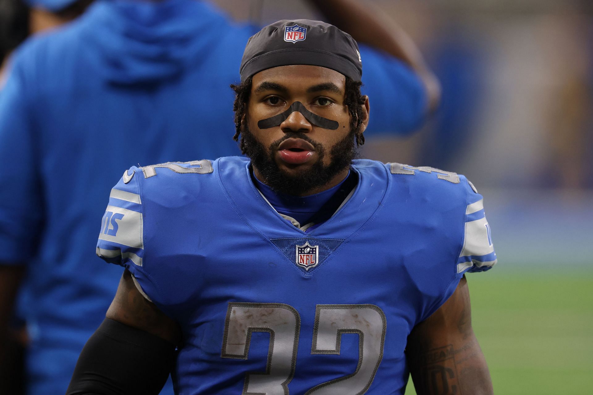 East Rutherford, New Jersey, USA. 18th Dec, 2022. Detroit Lions running  back D'ANDRE SWIFT (32) in action at MetLife Stadium in East Rutherford New  Jersey Detroit defeats New York 20 to 17 (