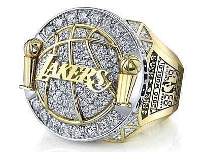 1985 Los Angeles Lakers NBA Championship Ring 