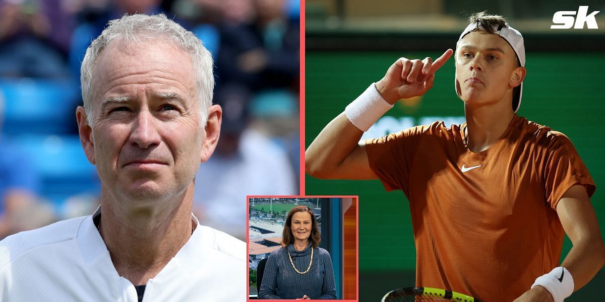 Holger Rune John McEnroe Pam Shriver Monte-Carlo semifinals