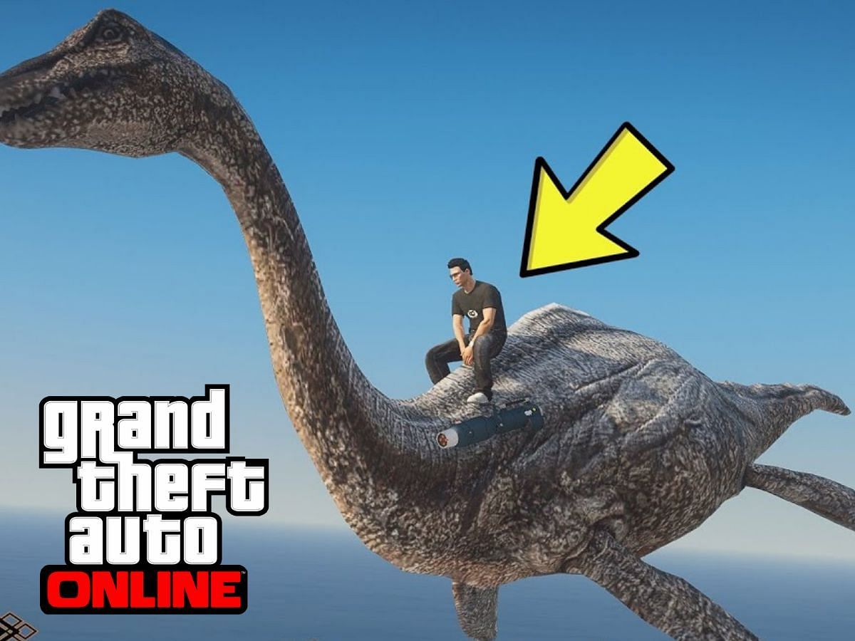 As bizarre as this sounds, this really is an Easter Egg in GTA Online (Image via Sportskeeda)