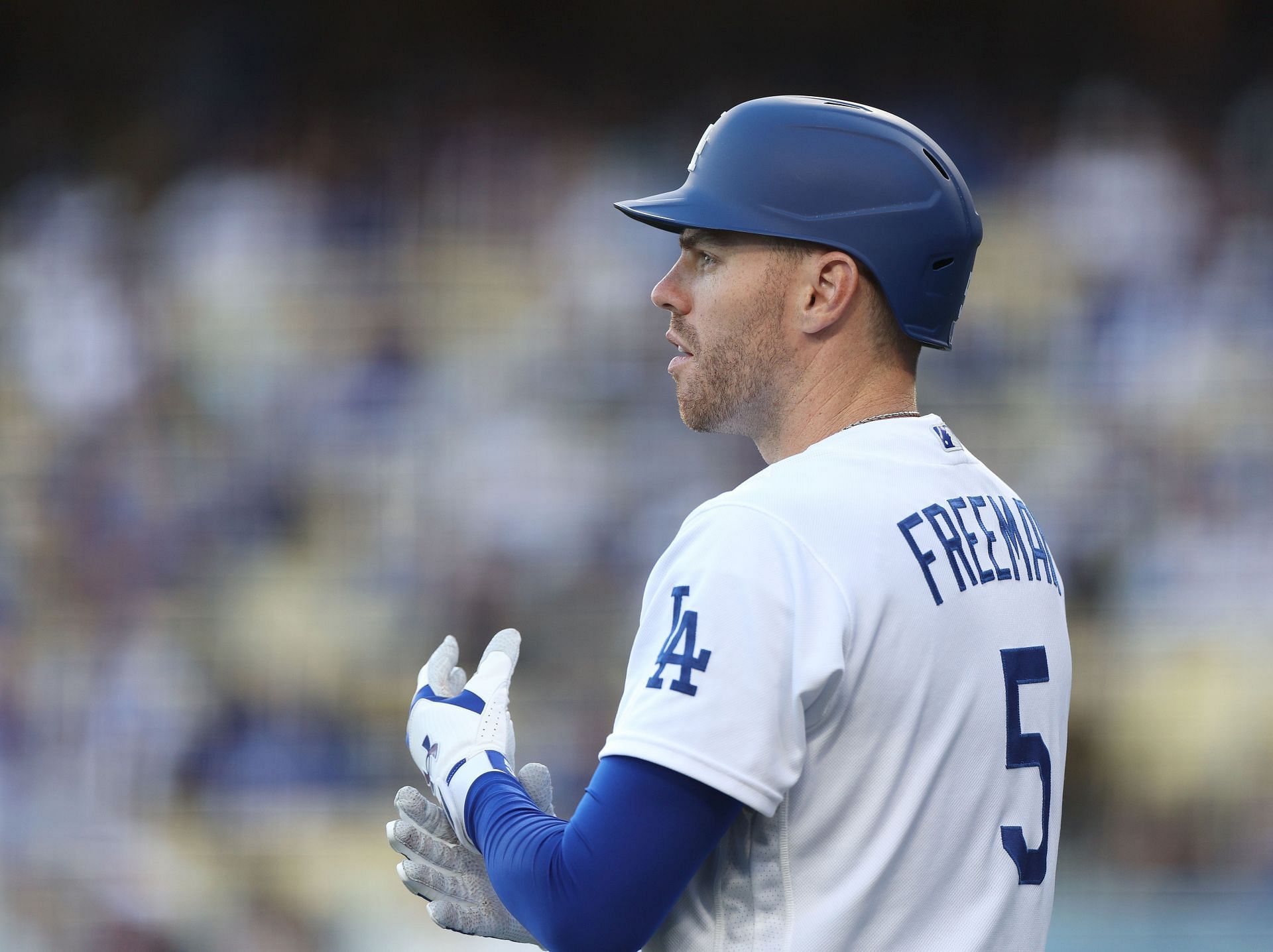Dodgers superstar Freddie Freeman celebrates his 8th wedding