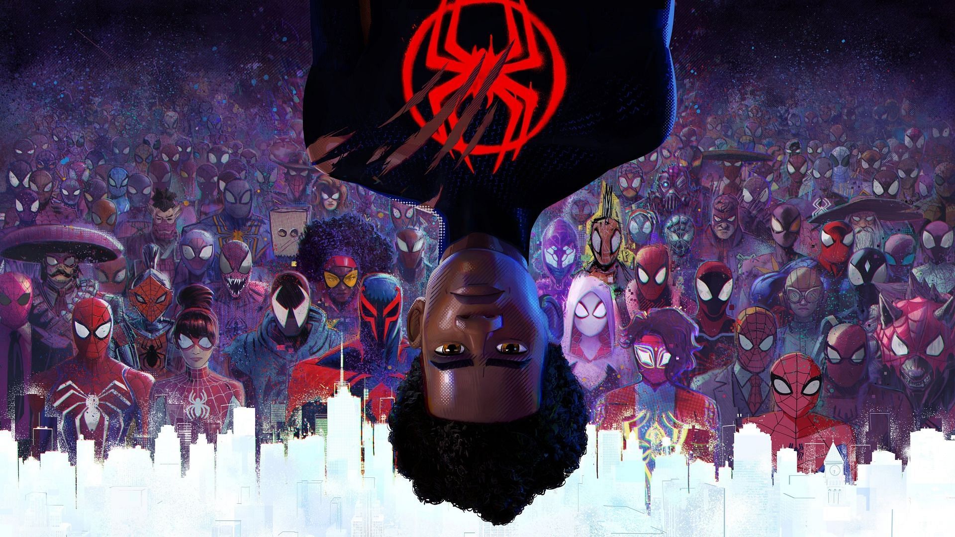 Spider-Man: Across the Spider-Verse cast members list (Image via Sony)