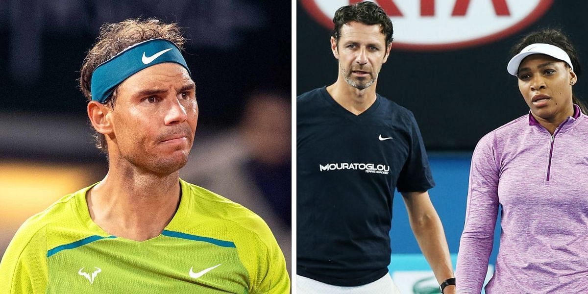 Rafael Nadal Patrick Mouratoglou Serena Williams French Open