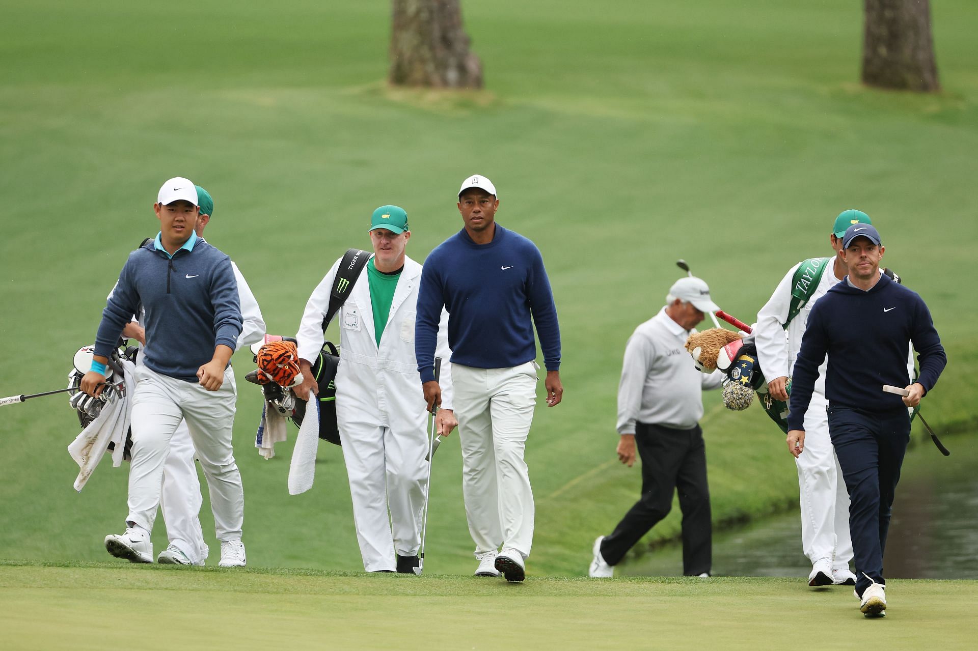 Masters 2023: Tiger Woods plays practice round with Rory McIlroy, Tom Kim  and Fred Couples, Golf News and Tour Information
