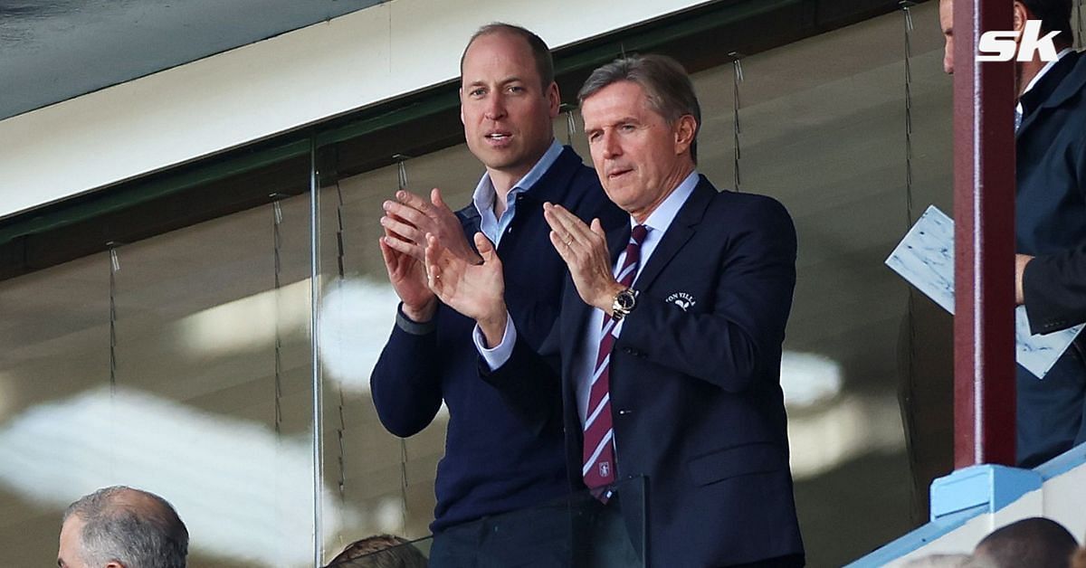 Why does Prince William support Aston Villa?