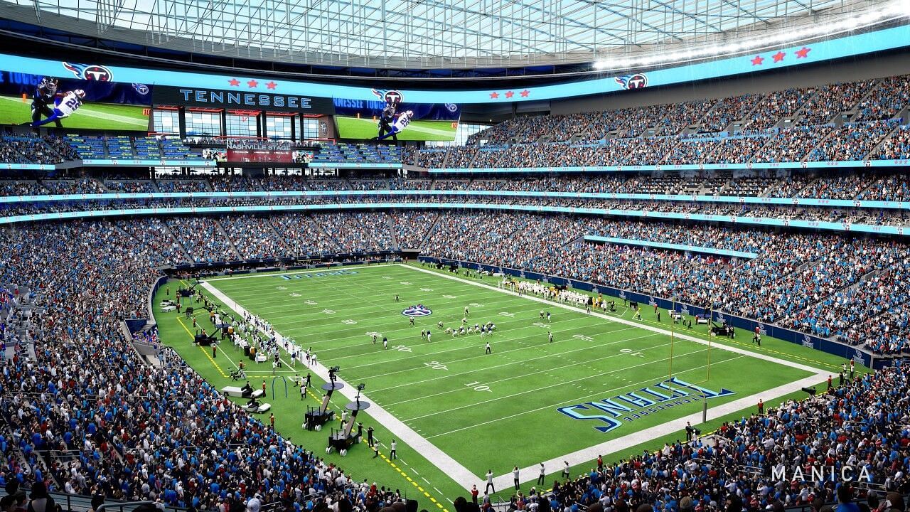 Rendering of the stadium&#039;s interior