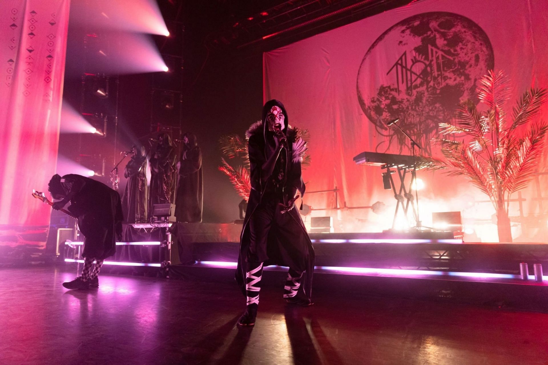 Sleep Token at performs at the Eventim Apollo on January 22, 2023 in London, England(Image via Getty Images)