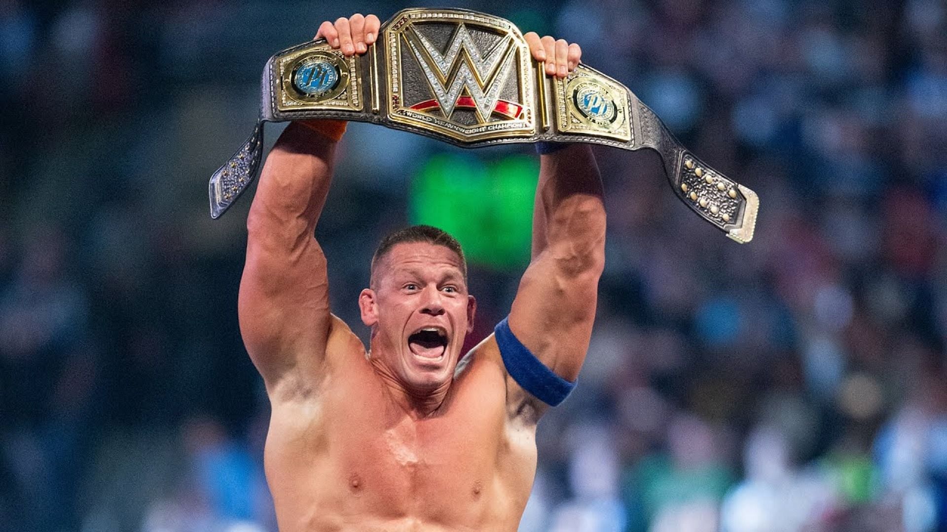 John Cena has won countless titles over the course of his WWE career.