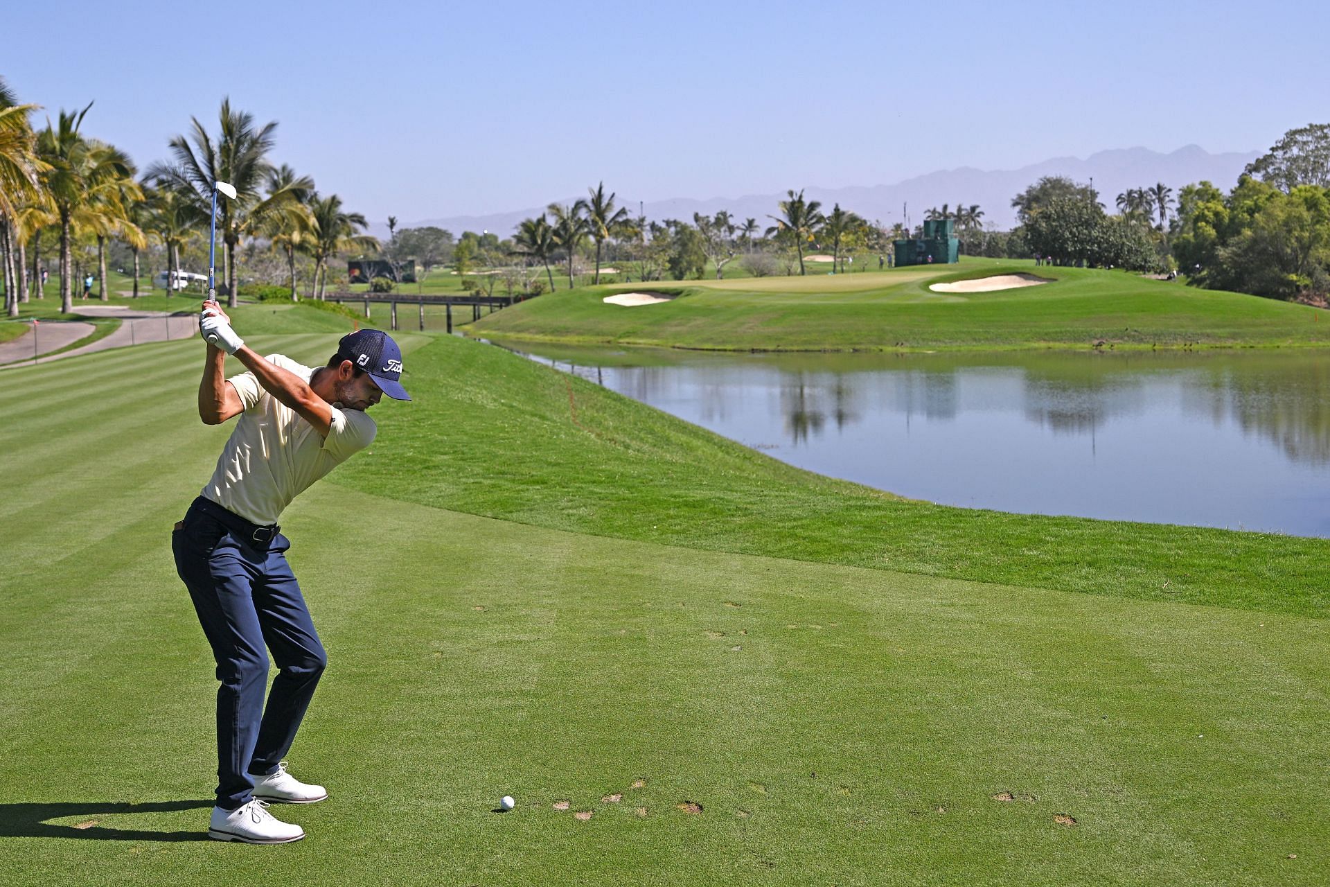 Raul Pereda at the Mexico Open at Vidanta - Round One (Image via Getty).