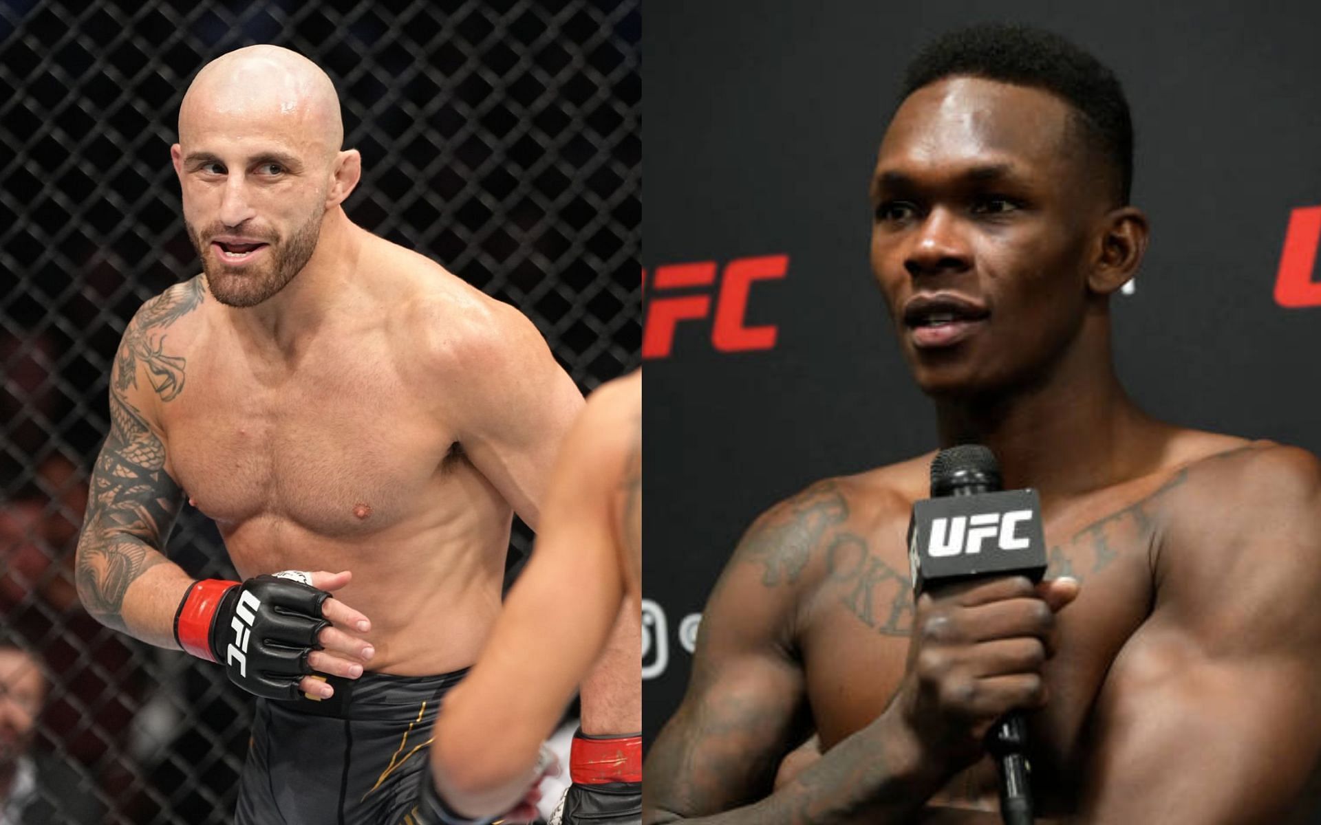 Israel Adesanya shares how he downloads Alexander Volkanovski