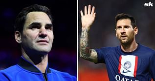 “A genius, unique in history" - When PSG's Lionel Messi paid tribute to tennis legend Roger Federer following his retirement